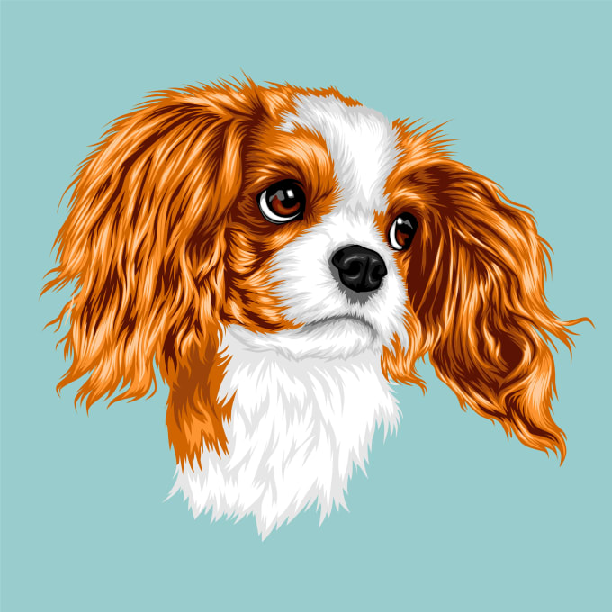 I will draw your pet or animal to realistic vector
