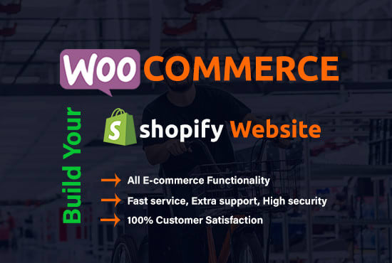 do shopify,ecommerce wordpress website using woocommerce