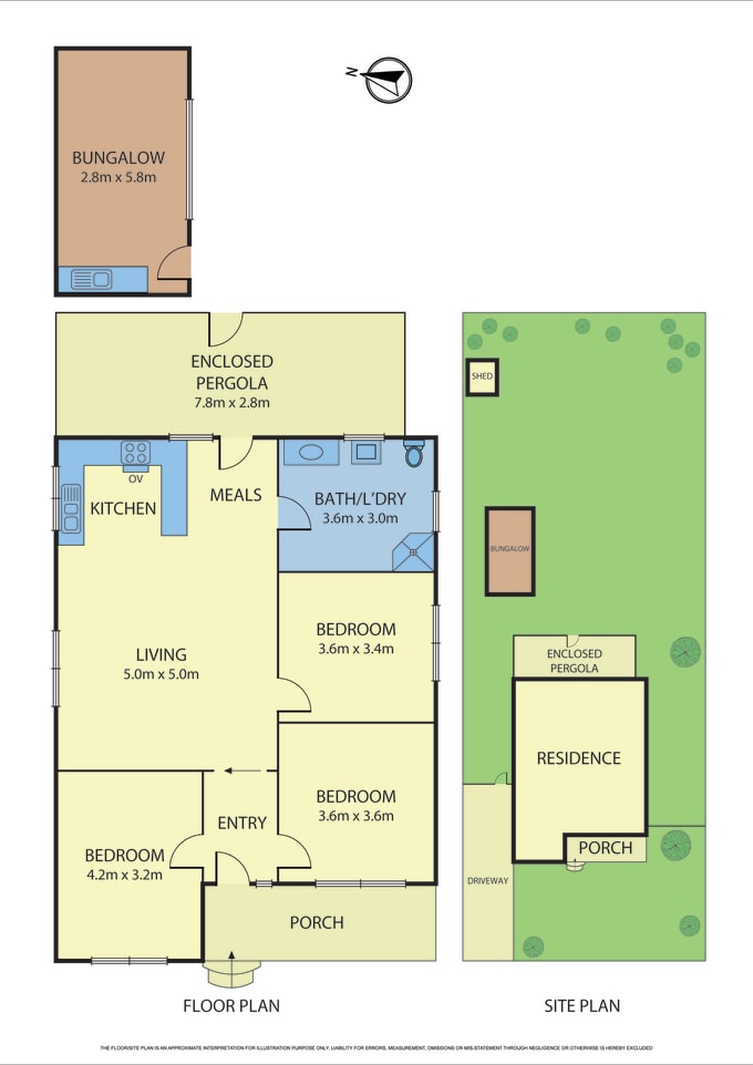 Redraw floor plan for real estate agents, property manager