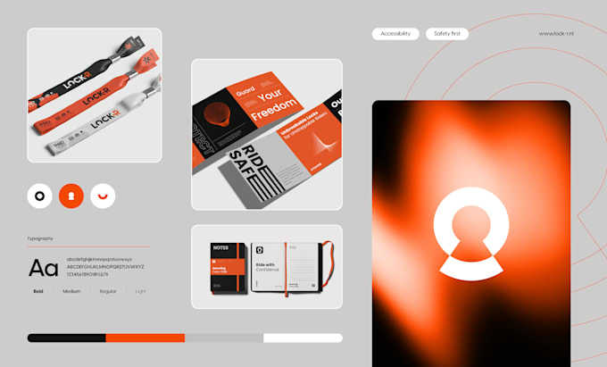 design creative logo with full brand identity