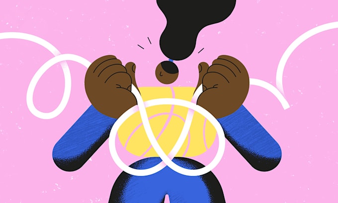 draw beautiful colorful flat illustrations