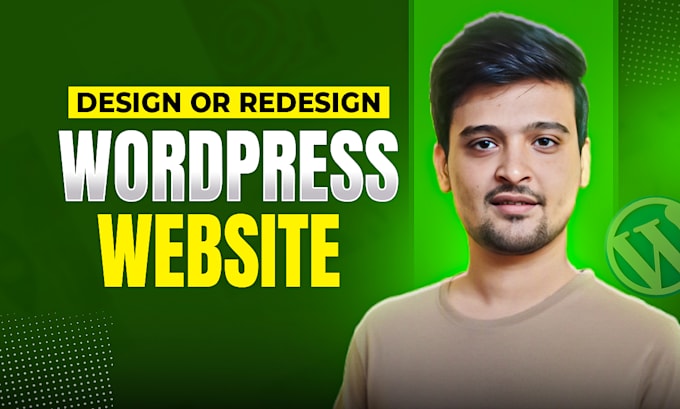 develop a professional responsive wordpress website design for business