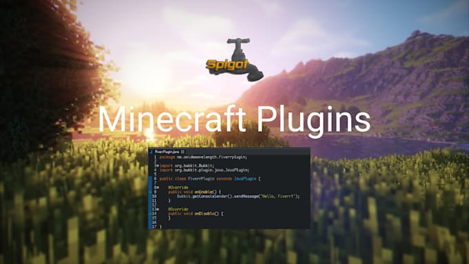 Create a free spigot plugin by Oxidewavelength | Fiverr