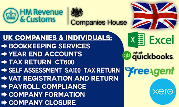 provide accounting services for UK companies and individuals