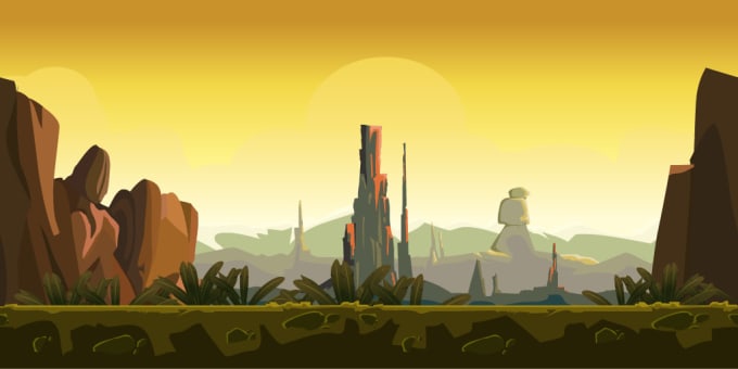 make your own 2d game backgrounds with adobe illustrator download