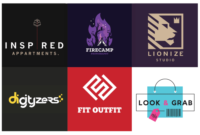 Design a unique logo for your brand by Umeryameen | Fiverr