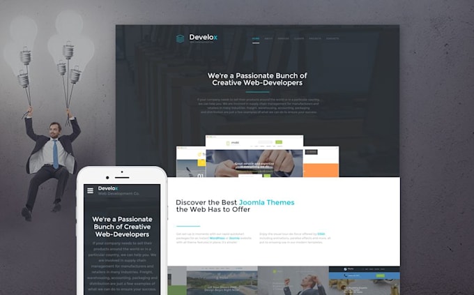 Design 1 page of website using html and css by Xybertech | Fiverr