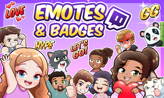 create awesome chibi emotes for your twitch