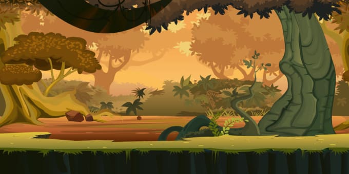 Make Backgrounds For Games By Vectorise