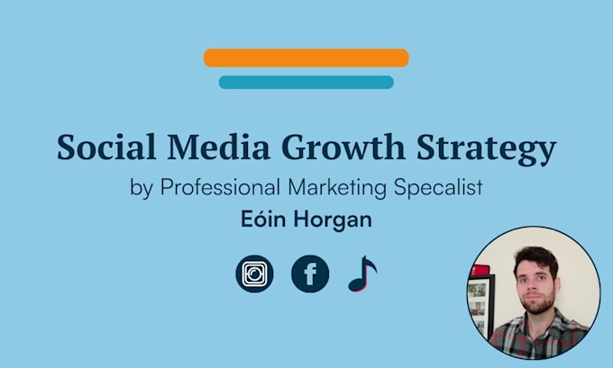 create a professional social media growth strategy