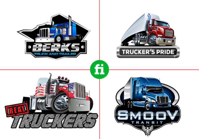 Do new truck logo for your car business by Jwicmark | Fiverr