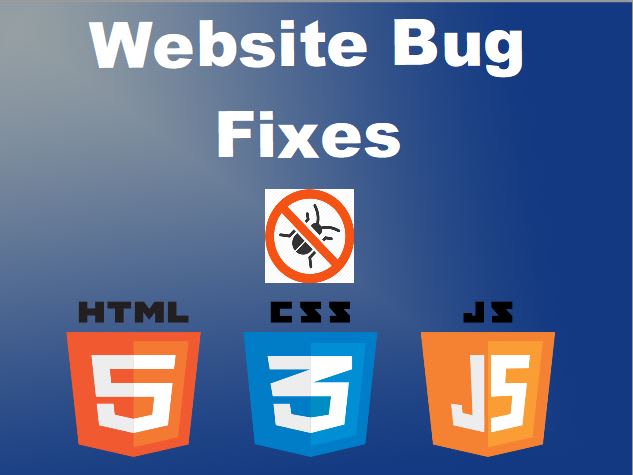 Fix any website bugs in html, css, javascript by Devdevil94 | Fiverr