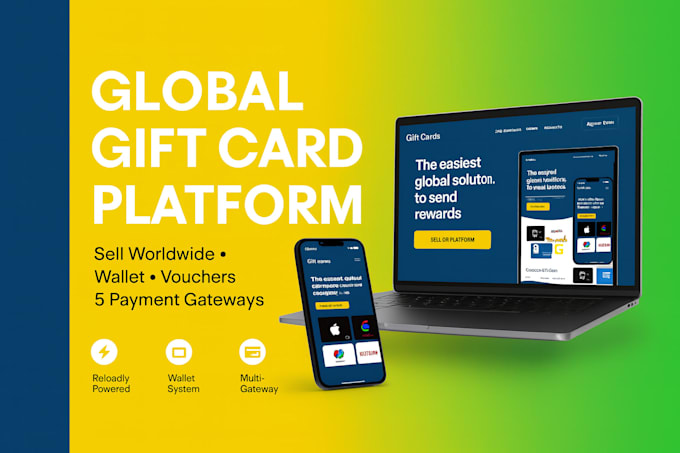 build your global airtime and gift card platform with wallet and vouchers