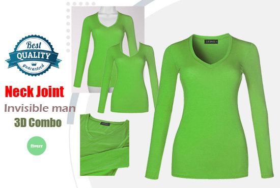 be creating a ghost mannequin and invisible man service