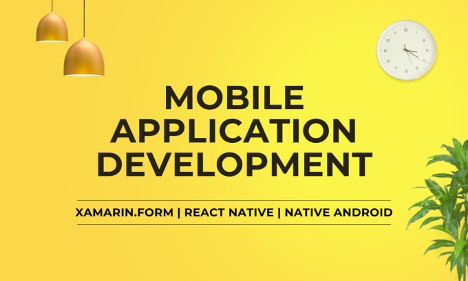 Hire a freelancer to develop cross platform mobile app in xamarin form or react native