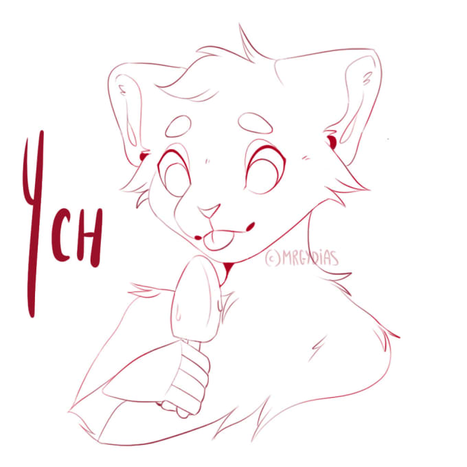 Furry best sale base drawing