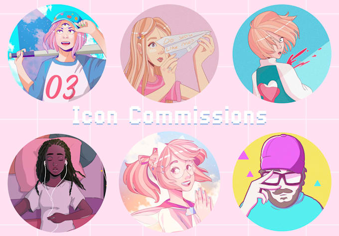draw a character icon for you