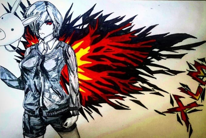 Draw Anime Characters As A Gift By Sonayarayici