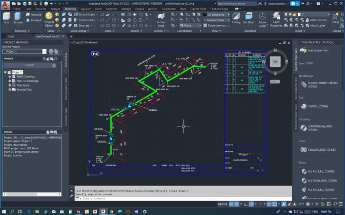 Work With Autodesk Plant 3d 2021 By Shahbazhaider3