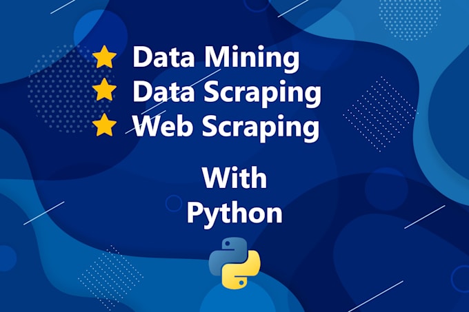 Do Web Scraping, Pdf, Image, And Api Data Extraction Python By ...