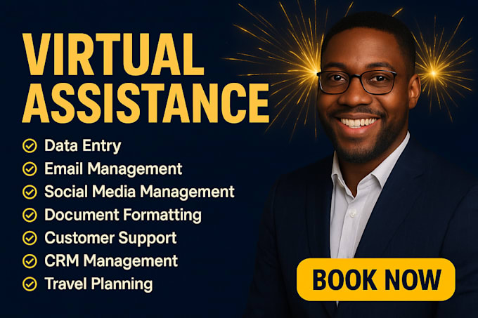 be personal executive virtual assistant, social media content manager, VA admin