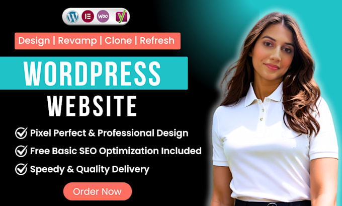 design, redesign, revamp, refresh and clone custom business wordpress website