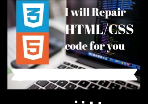 Fix any html and css issue by Faizaakram405 | Fiverr