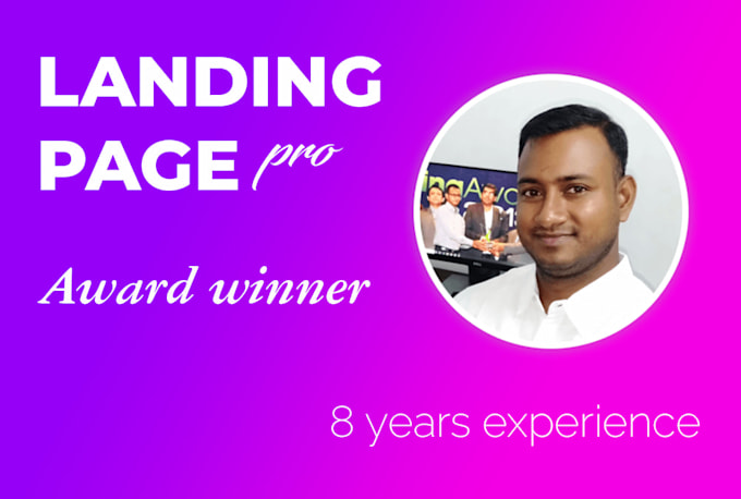 design high converting unbounce and instapage landing page
