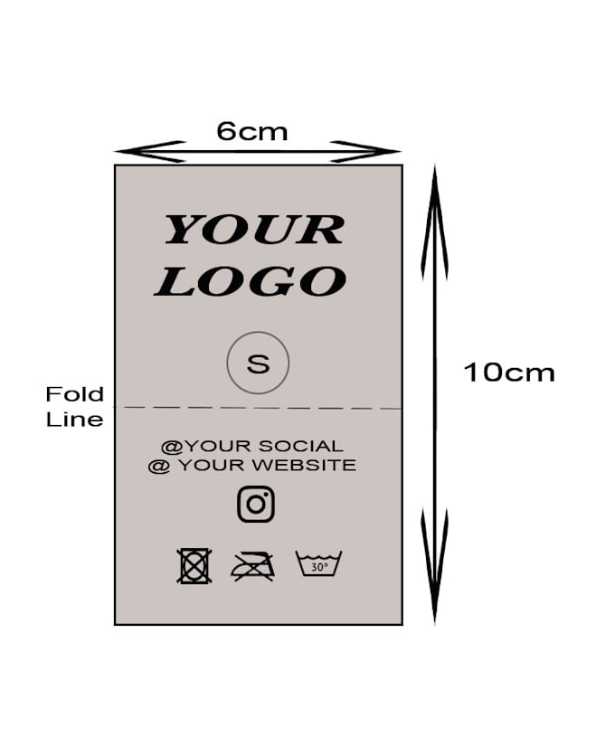 Create Inside Clothing Labels By Hulcoop