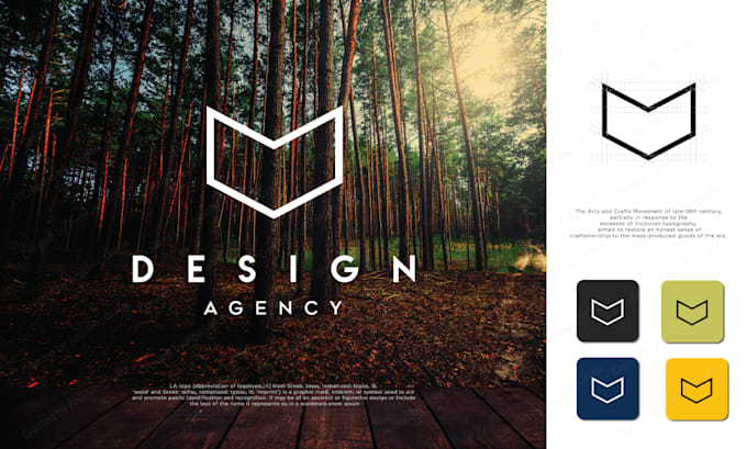 do modern minimalist business logo design