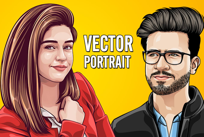 Create An Amazing Vector Cartoon Portrait From Your Photo By Ali Lancer Create An Amazing Vector Cartoon Portrait From Your Photo By Ali Lancer