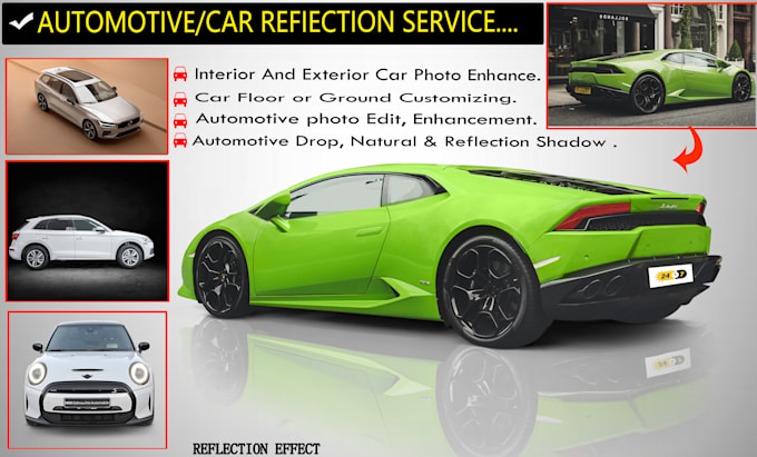 do car photo editing and automotive image background remove quickly