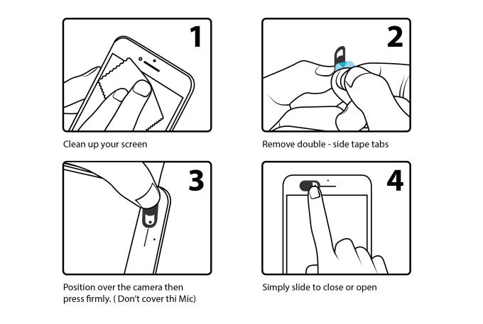 Design an instruction manual, step by step for your product by