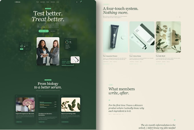 design a responsive business website with ai vibe coding