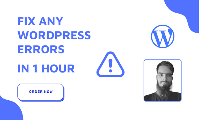 fix any wordpress errors and bugs or html, css issues