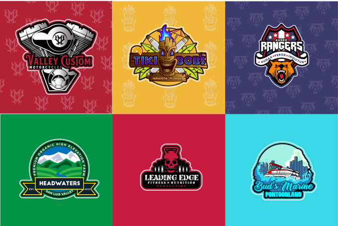 create a modern business, cartoonish, mascot logo design