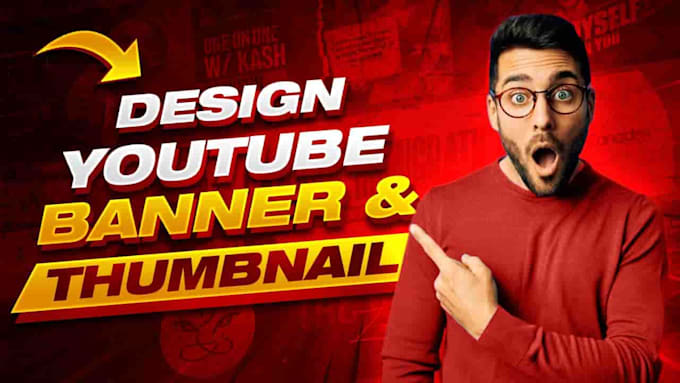 Design youtube banner and thumbnail by Designmatics | Fiverr