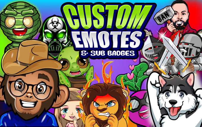 create animated emotes for twitch, kick, discord, youtube