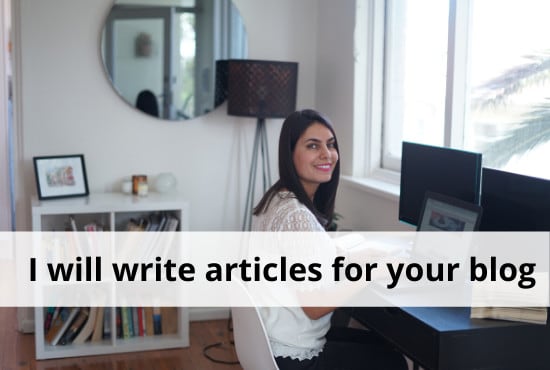 write articles for your blog