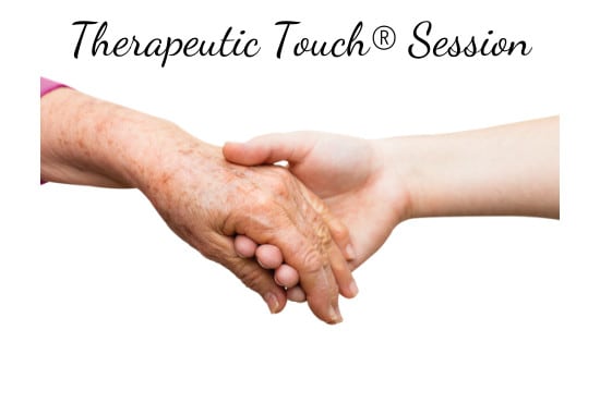 offer a therapeutic touch distance session