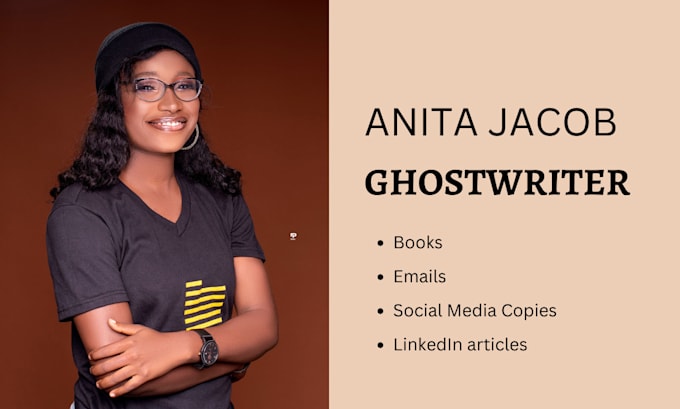 be your ghostwriter for emails, books and more