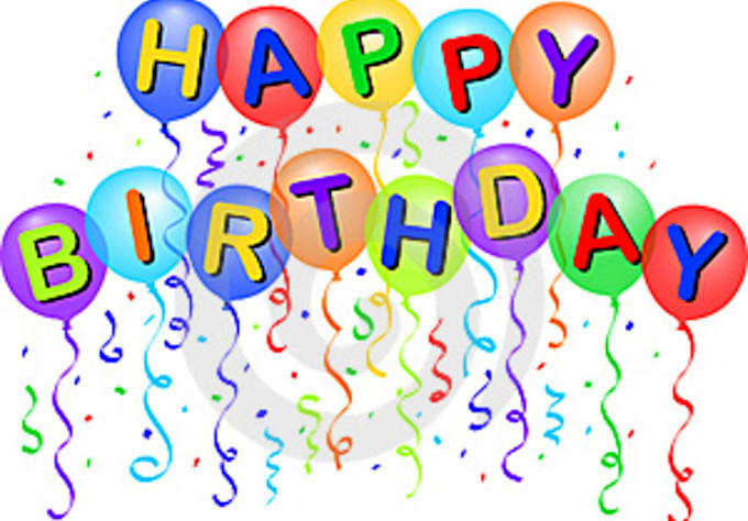 sing happy birthday in a video