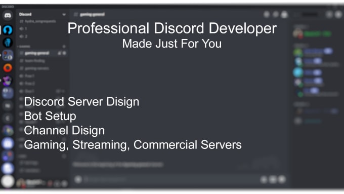 Create a professional discord server by Pasankalhara | Fiverr