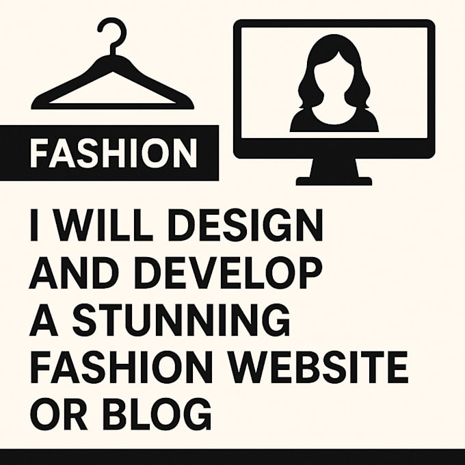 design and develop a fashion  clothing website or blog