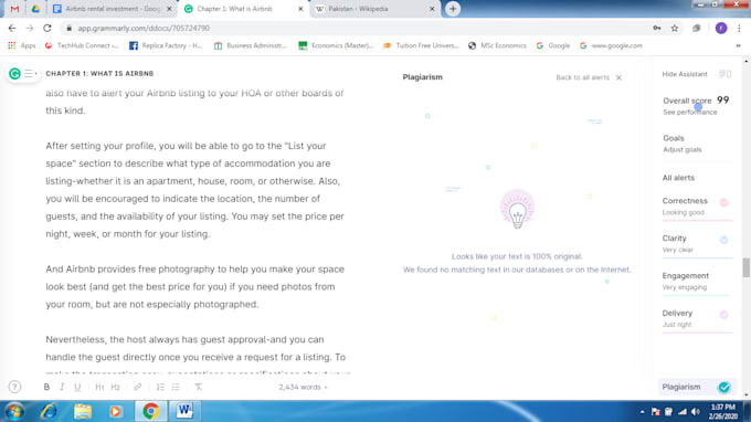 check plagiarism and remove it manually