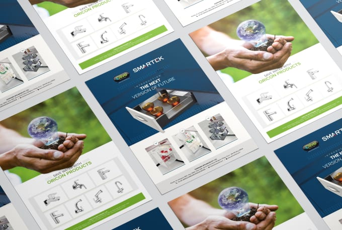 design professional posters, flyers, and ads with high quality details