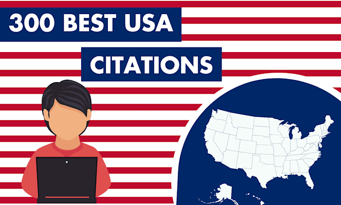 create best 300 USA local citations for USA local SEO