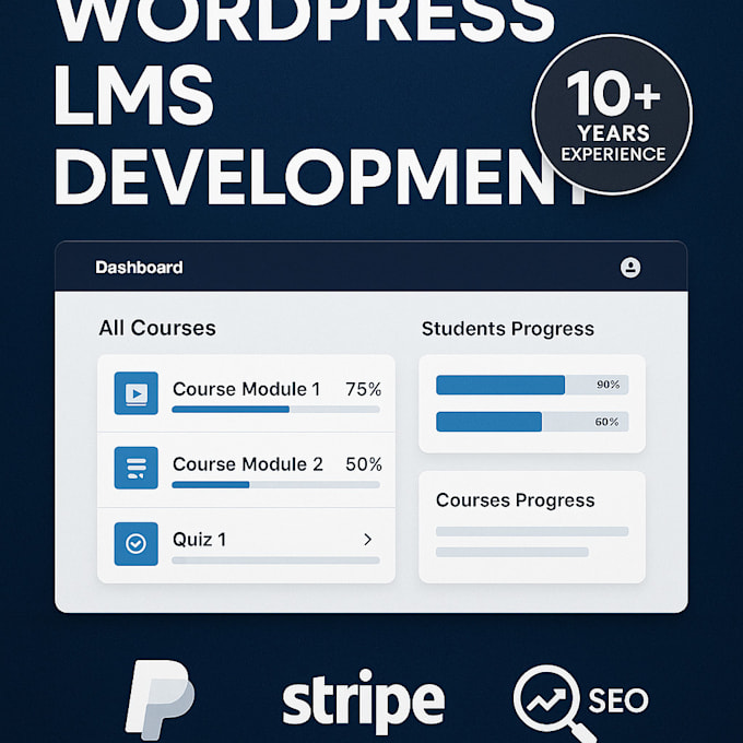 build a custom wordpress lms website for you