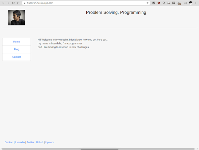 Make a web app using python by Huzaifa__ | Fiverr