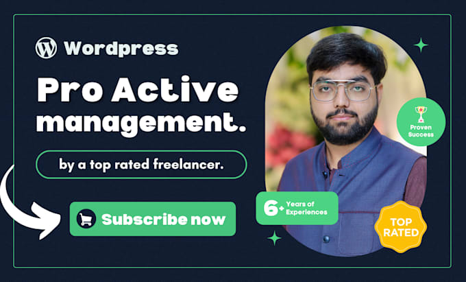 do pro active wordpress store website management